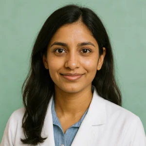 Young doctor headshot